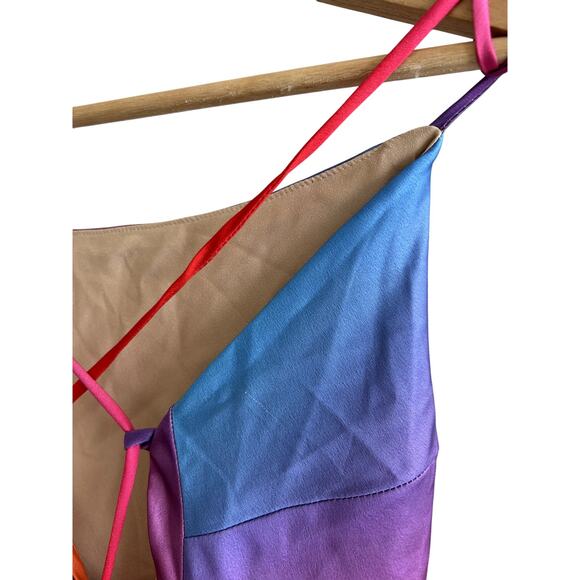 Show Me Your Mumu Dani Mini Dress in Sunset Ombre M - Picture 7 of 10